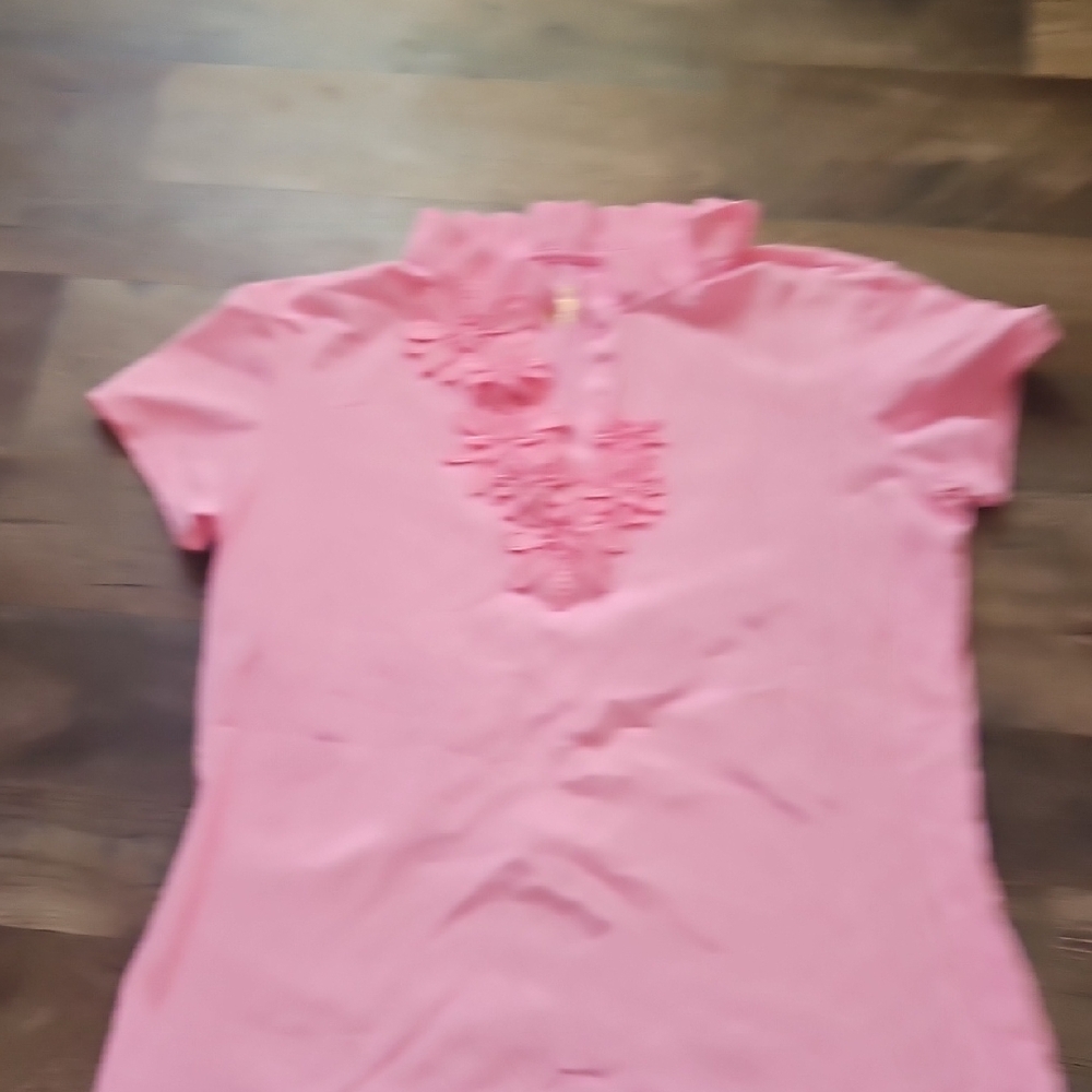Lilly Pulitzer Pink Short Sleeve Top